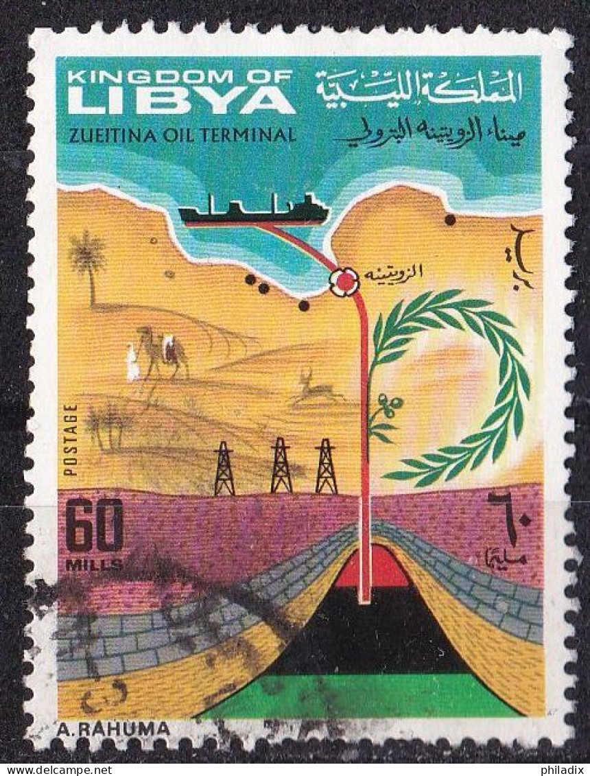 Libyen Marke Von 1968 O/used (A2-48) - Libia