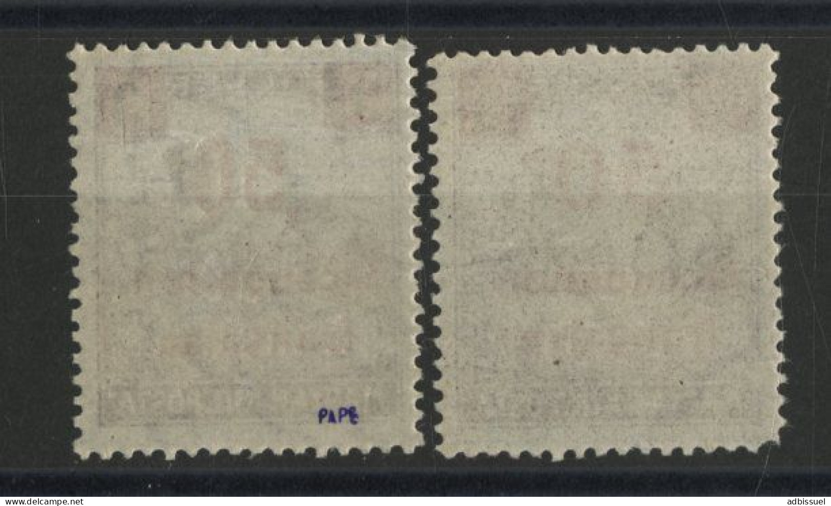 HONGRIE ARAD N° 15 + 15a Surcharges Type I Et II Neufs Sans Charnières ** (MNH) - Unused Stamps