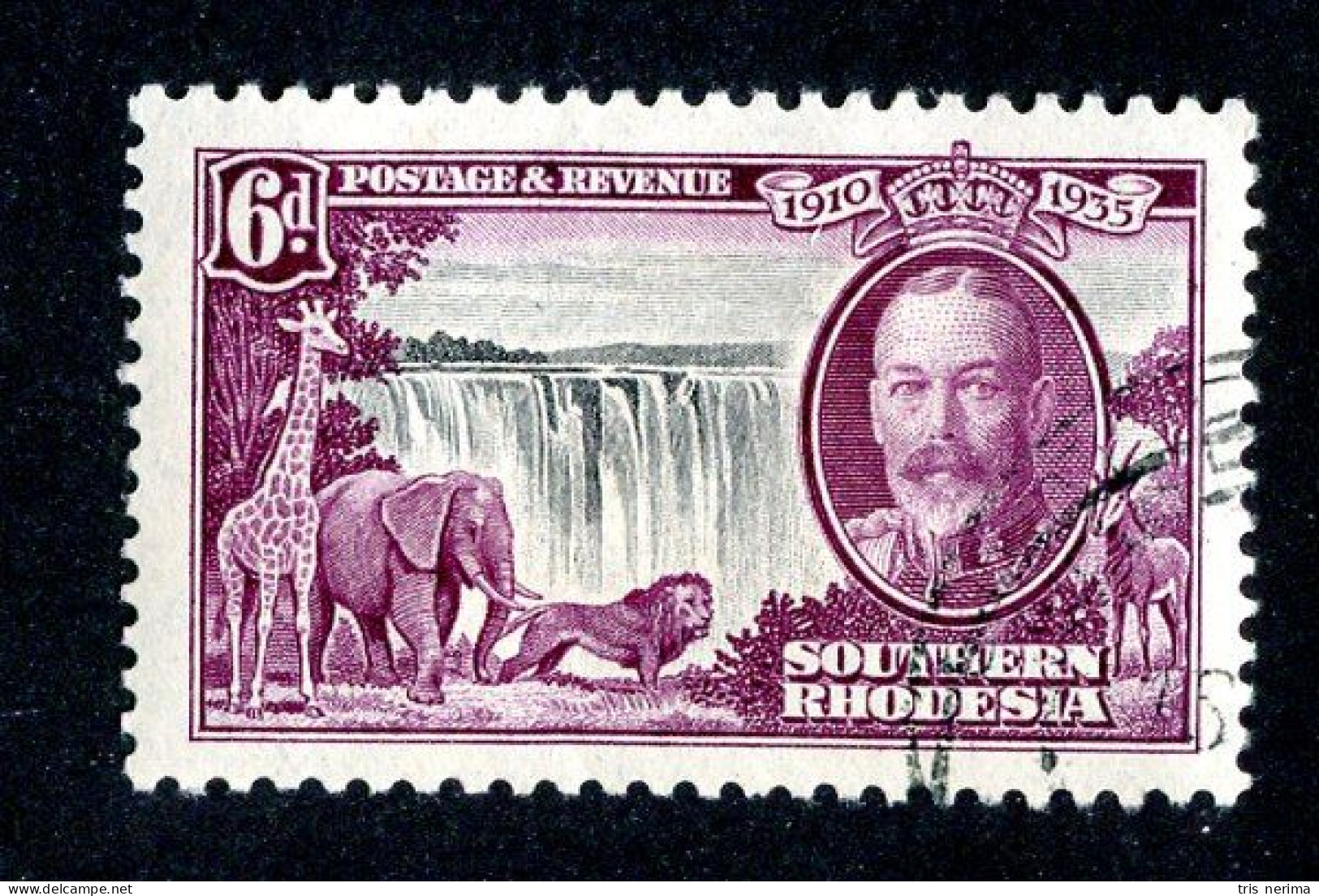 7881 BCX 1935 Southern Rhodesia Scott #36 Used (offers Welcome) - Zuid-Rhodesië (...-1964)