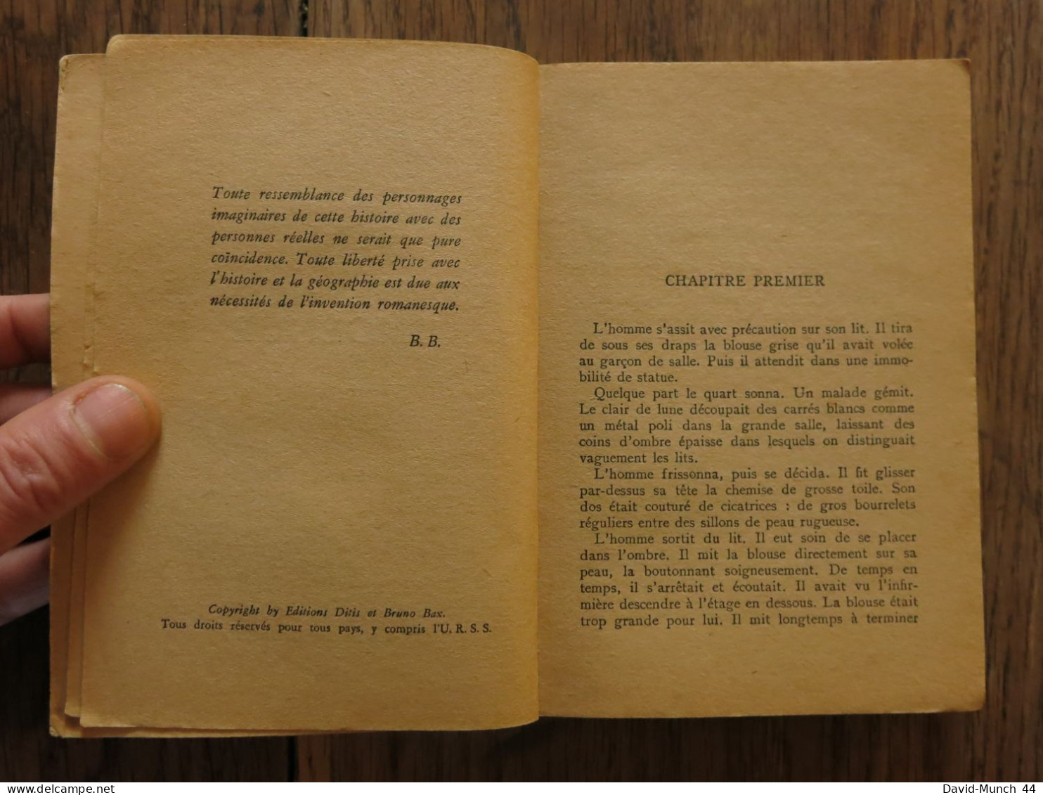 H et l'espionne ingénue de Bruno Bax. Editions Dities, Collection la Chouette N°10. 1955