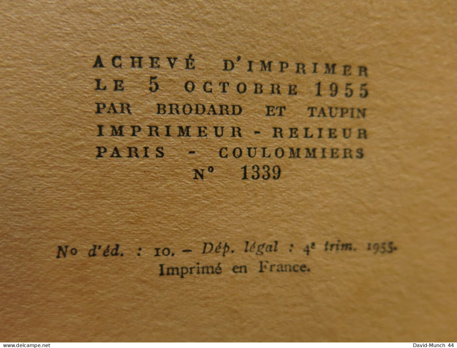 H et l'espionne ingénue de Bruno Bax. Editions Dities, Collection la Chouette N°10. 1955