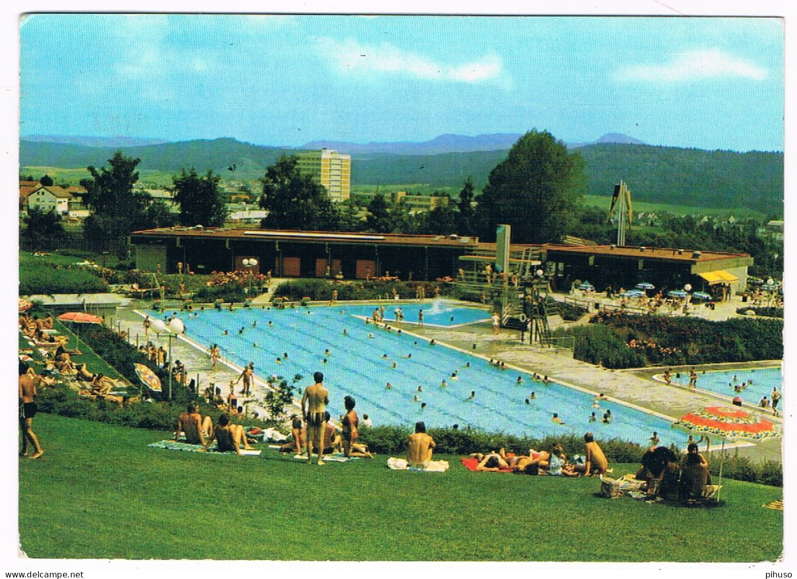 D-16407  ROTTWEIL Am Neckar : Neues Freibad - Rottweil