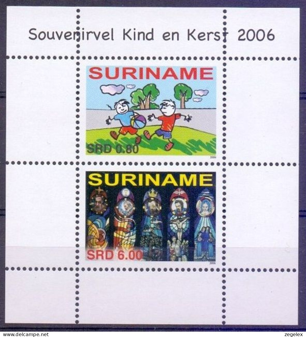 Suriname 2006 Kind En Kerst, Child, Noël, Christmas MNH/**/Postfris  - Suriname