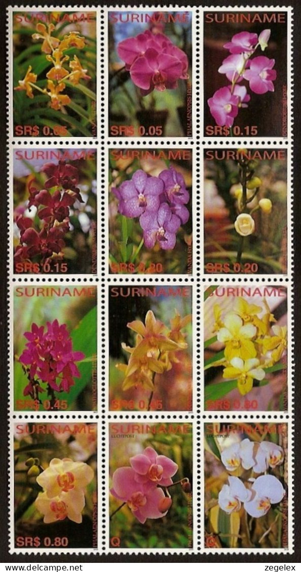 Suriname 2005  Orchids MNH/**/Postfris, ZBL  - Suriname