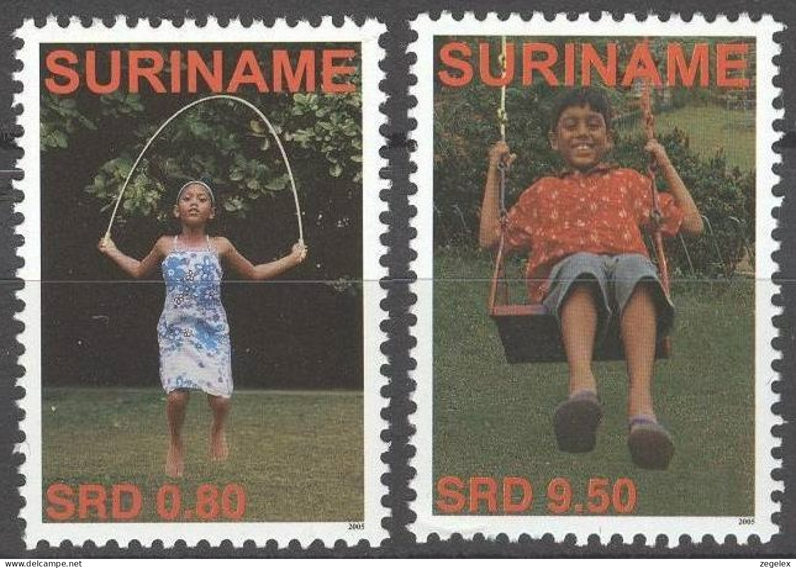 Suriname 2005 Kind, Chrismas, Noël  MNH/**/Postfris, ZBL  - Suriname