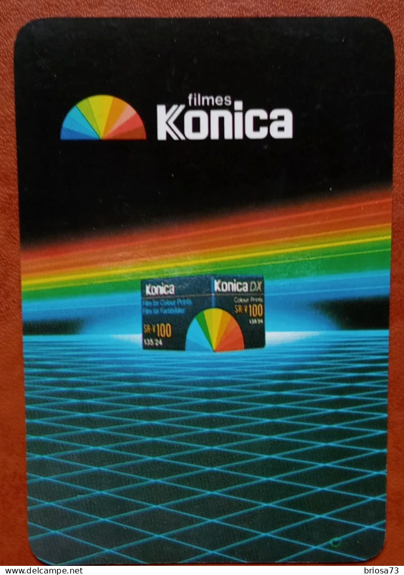 CALENDRIER DE POCHE.  KONICA 1987 - Petit Format : 1981-90