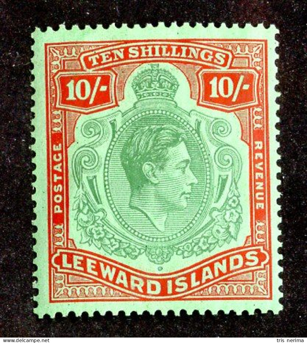 7912 BCX 1947 Leeward Scott # 114a M* (offers Welcome) - Leeward  Islands