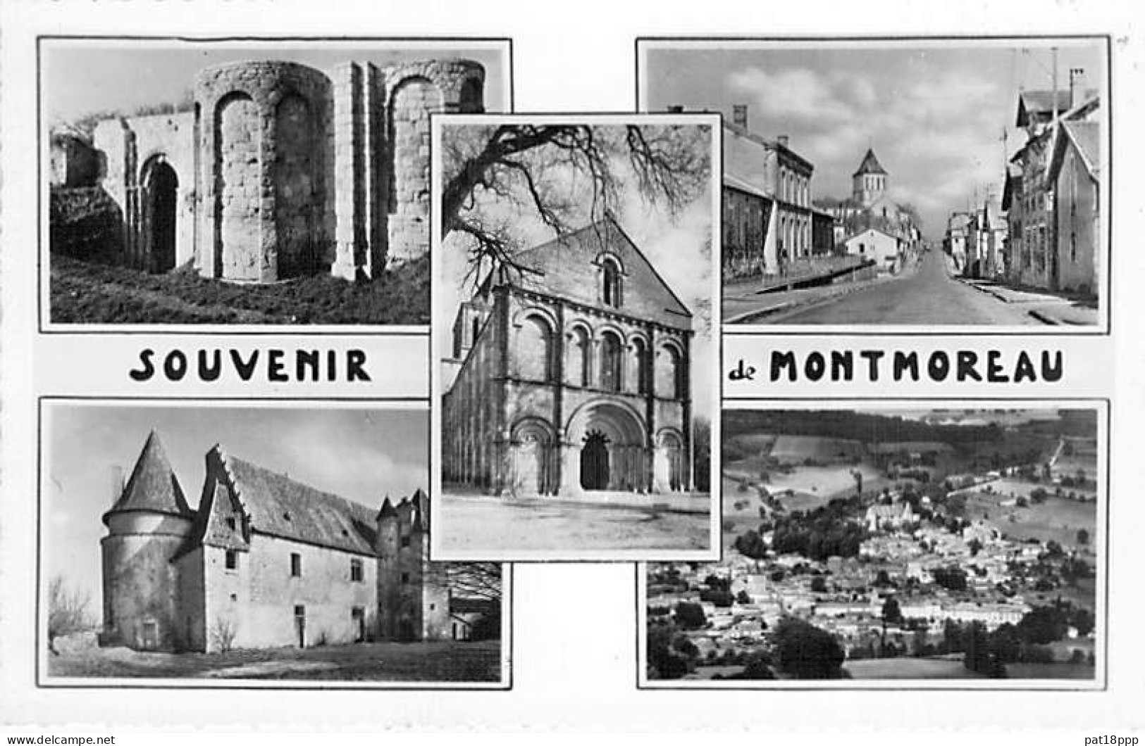 FRANCE - CPSM dentelées MULTIVUES - Lot de 20 cartes (n° 1) Noir et Blanc Format CPA en BON ETAT (voir rub. description)