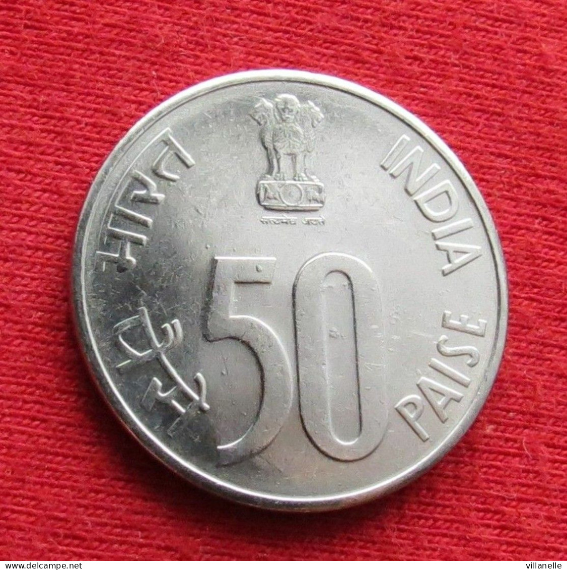 India 50 Paise 1998 H KM# 69 *VT Hyderabad Inde Indien Indies Indes - Inde