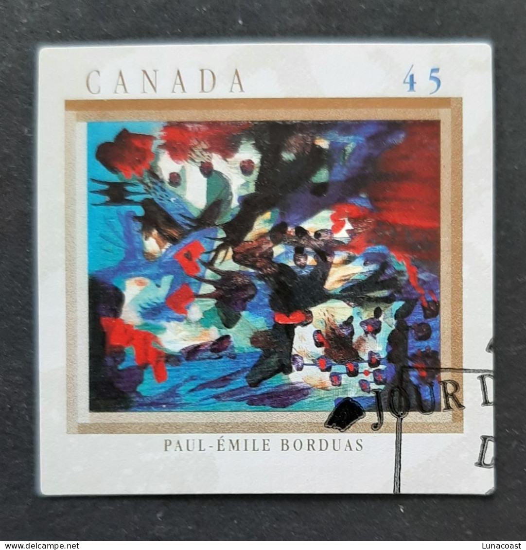 Canada 1998  USED Sc 1747    45c  The Automatistes, Paul-Emile Borduas - Oblitérés