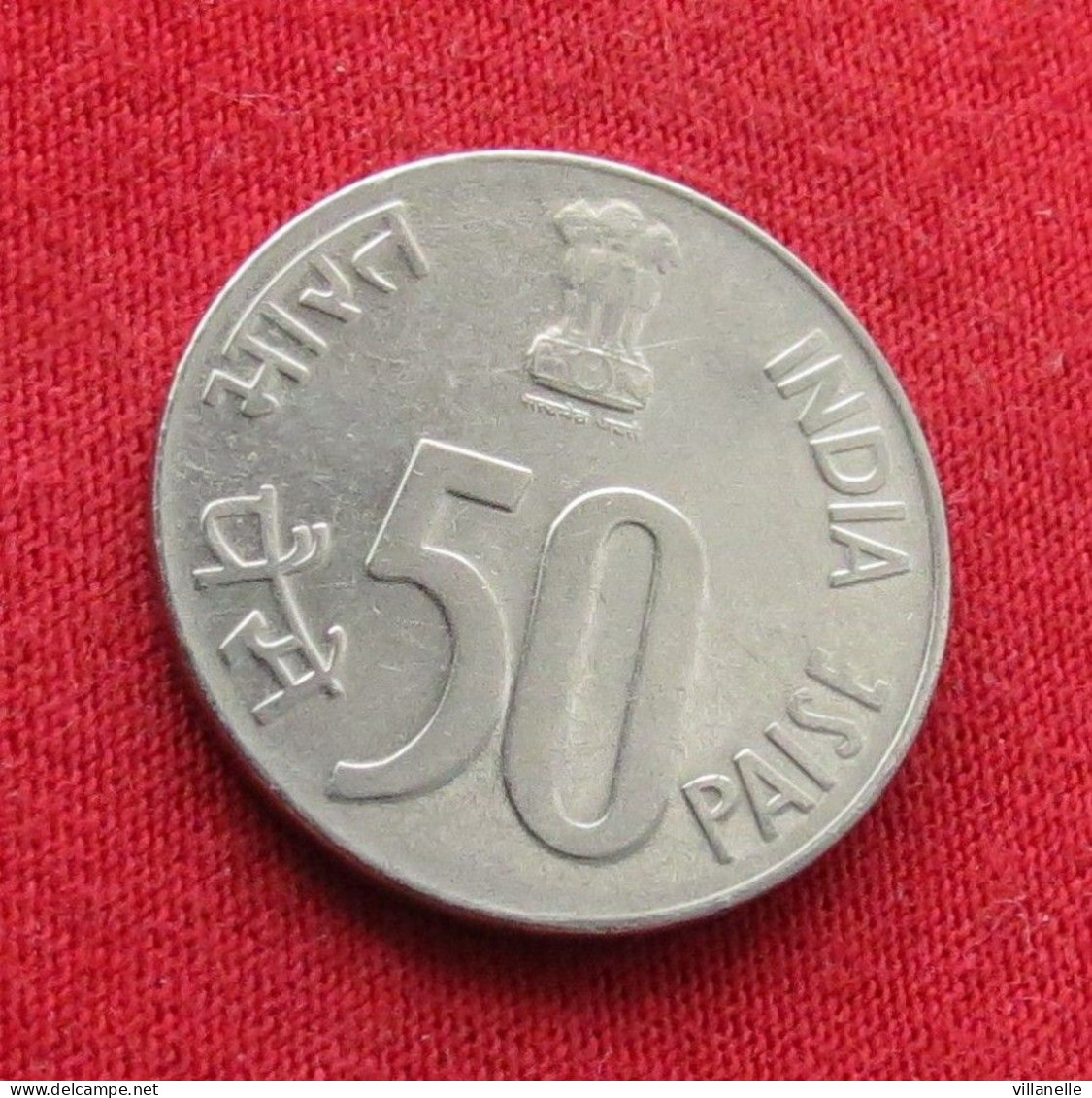 India 50 Paise 2001 N KM# 69 *VT Noida Inde Indien Indies Indie - Inde