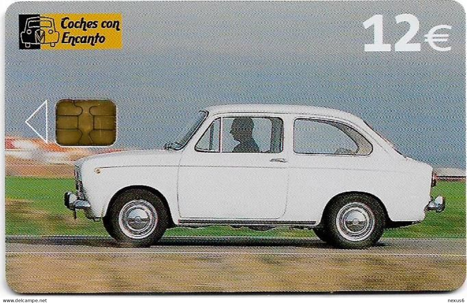 Spain - Telefónica - Coches Con Encanto, Cars - Seat 850 - B-126A - 08.2006, 12€, 251.000ex, Mint - Emisiones Básicas