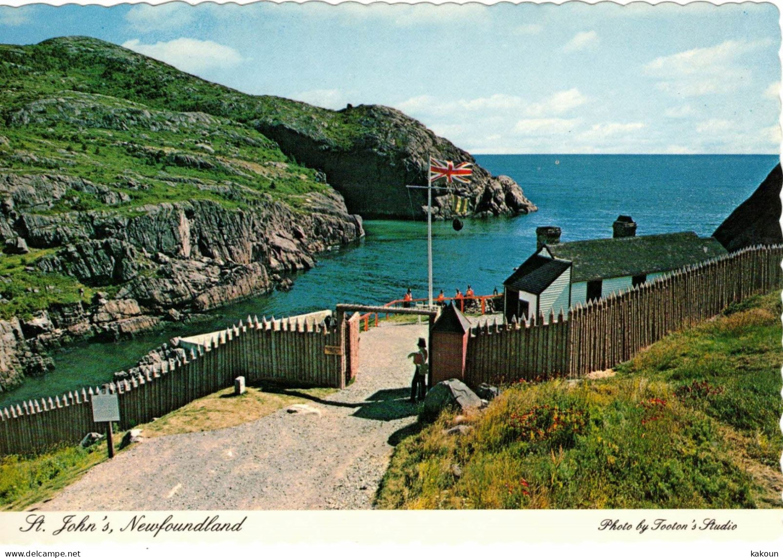 Quidi Vidi Battery Historic Site, St. John's, Newfoundland, Unused . (D211) - St. John's