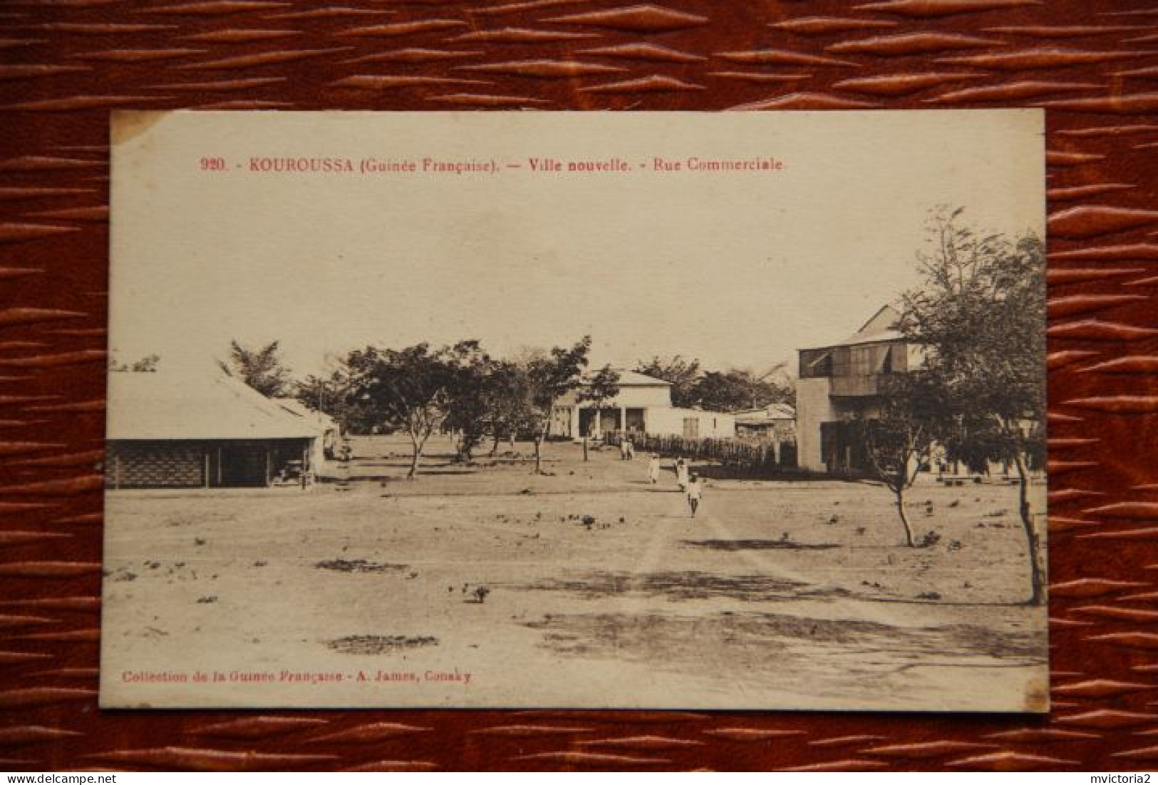 GUINEE - KOUROUSSA : Ville Nouvelle, Rue Commerciale - Guinée Française