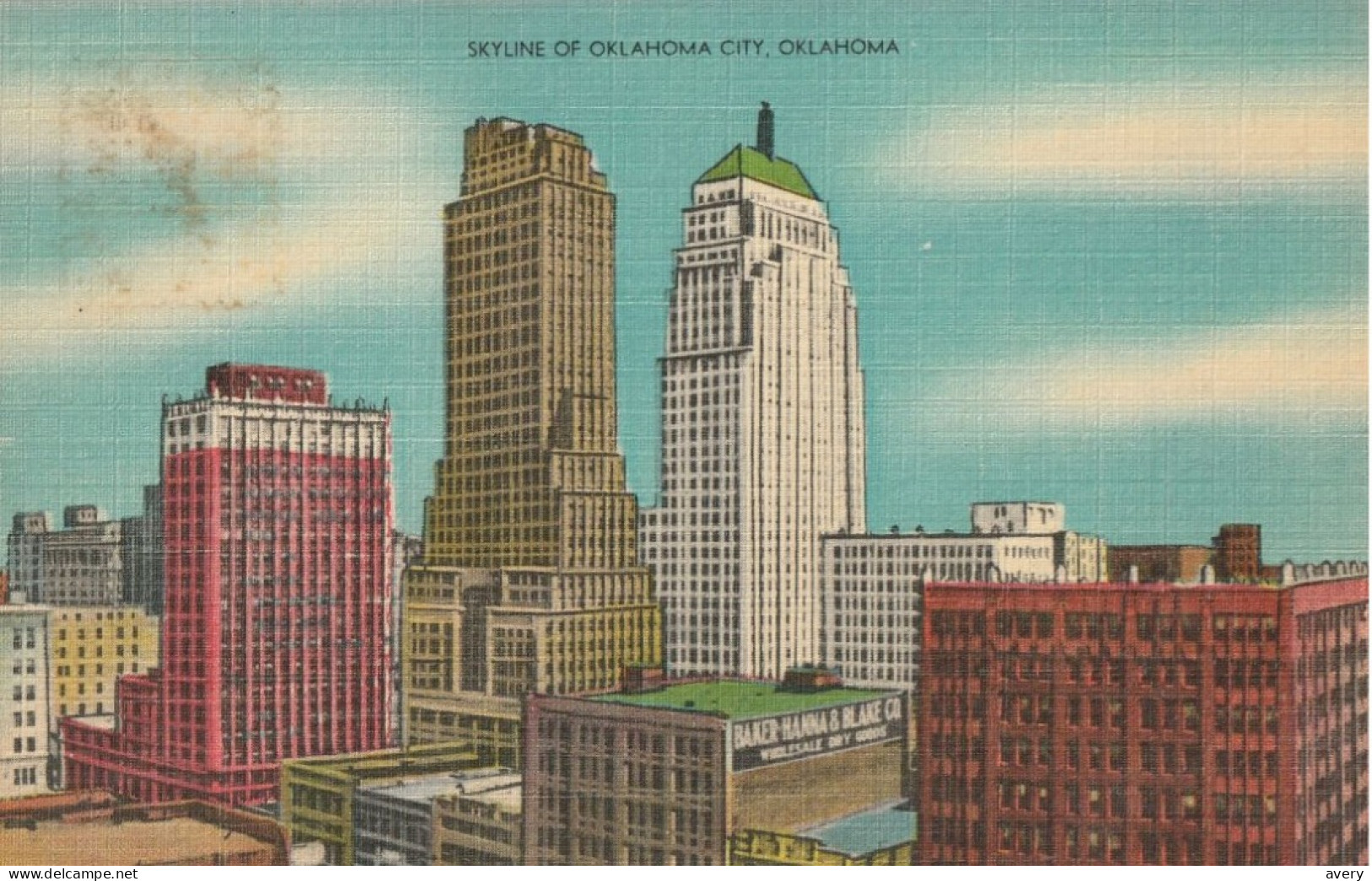 Skyline Of Oklahoma City, Oklahoma - Oklahoma City