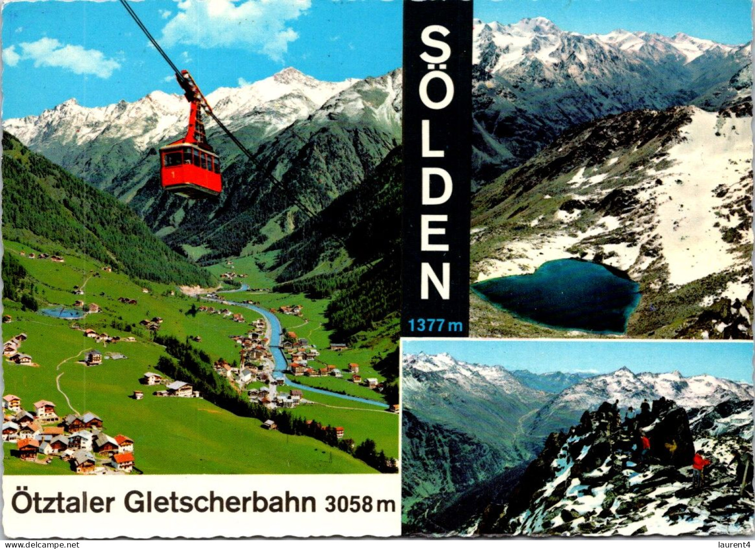 19-1-2024 (1 X 33) Austria (posted To France) Söldwn (with Téléphérique) - Sölden