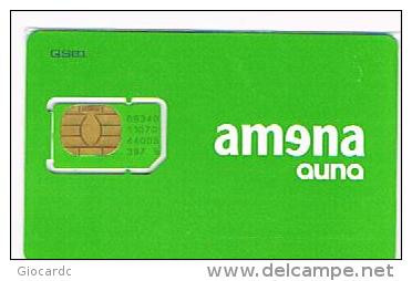 SPAGNA (SPAIN) - AMENA  (GSM SIM) - RETEVISION MOVIL - USED WITH CHIP   -  RIF. 4221 - Amena - Retevision