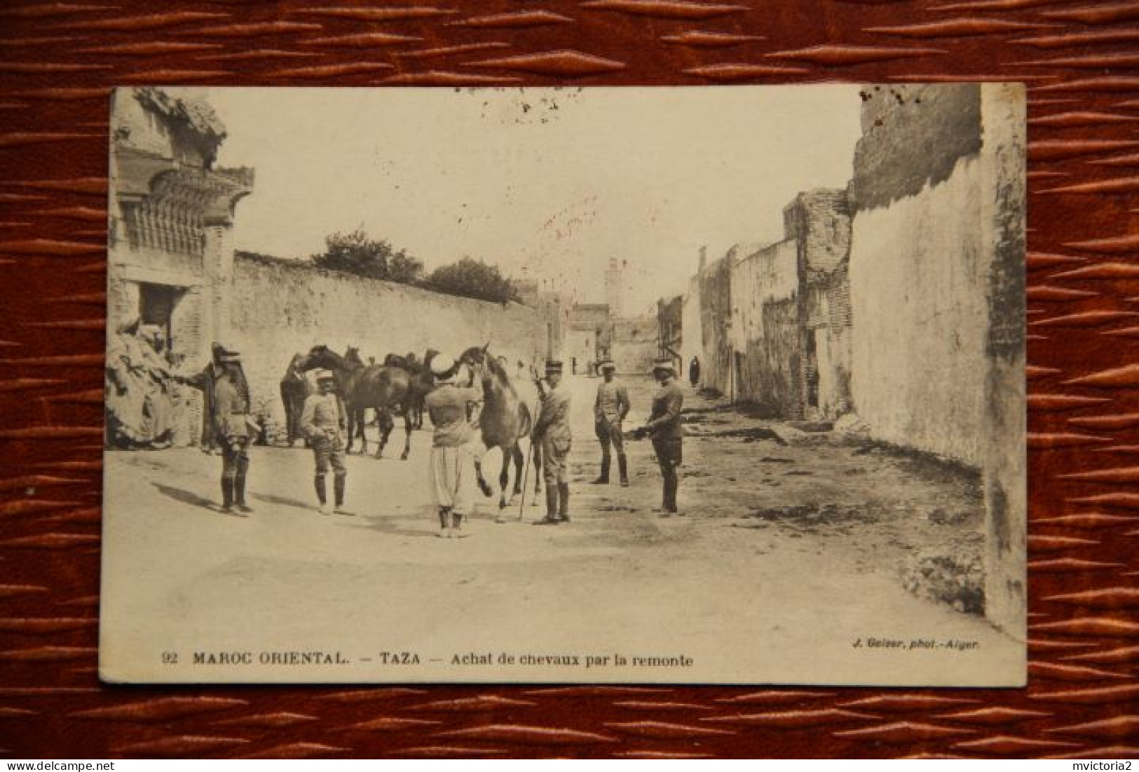 MAROC - TAZA : Achat De Chevaux Par La Remonte. - Andere & Zonder Classificatie