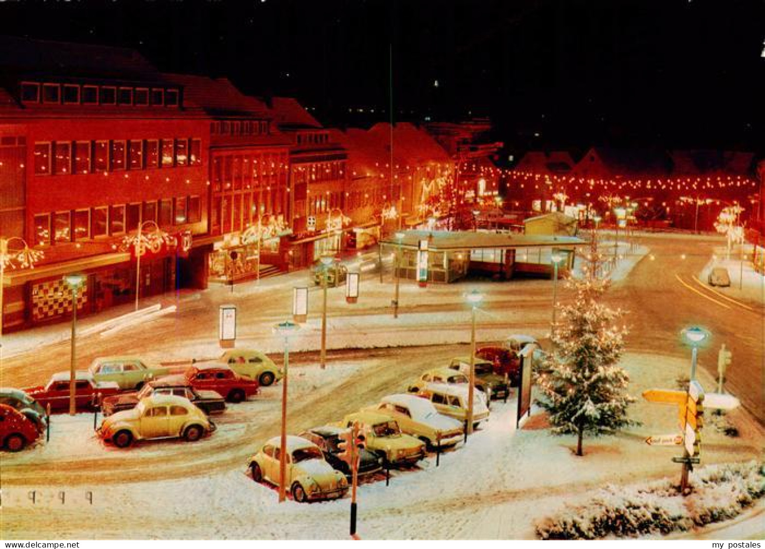 73871300 Sindelfingen Rathausplatz Mit Festbeleuchtung Sindelfingen - Sindelfingen