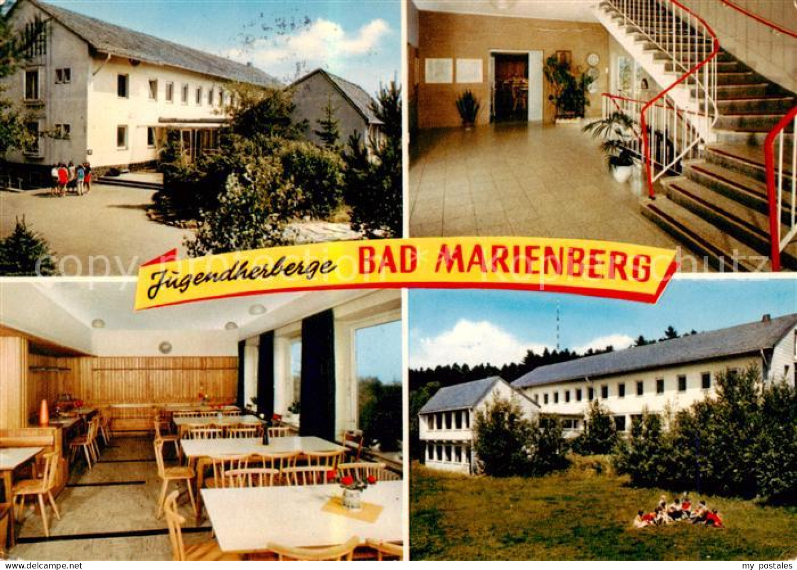 73836401 Bad Marienberg Jugendherberge Gaststube Treppenaufgang Park Bad Marienb - Bad Marienberg