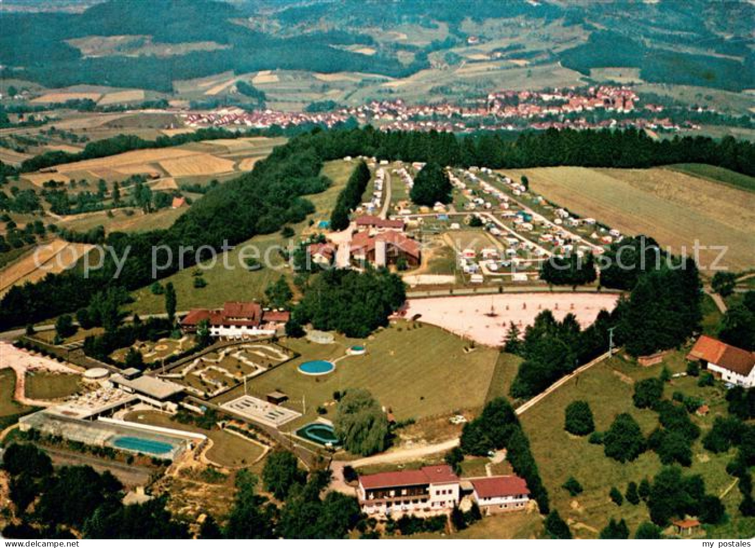 73712152 Schurrenhof Gaststaette Mit Spiel Und Freizeitcenter Fliegeraufnahme Sc - Schwaebisch Gmünd