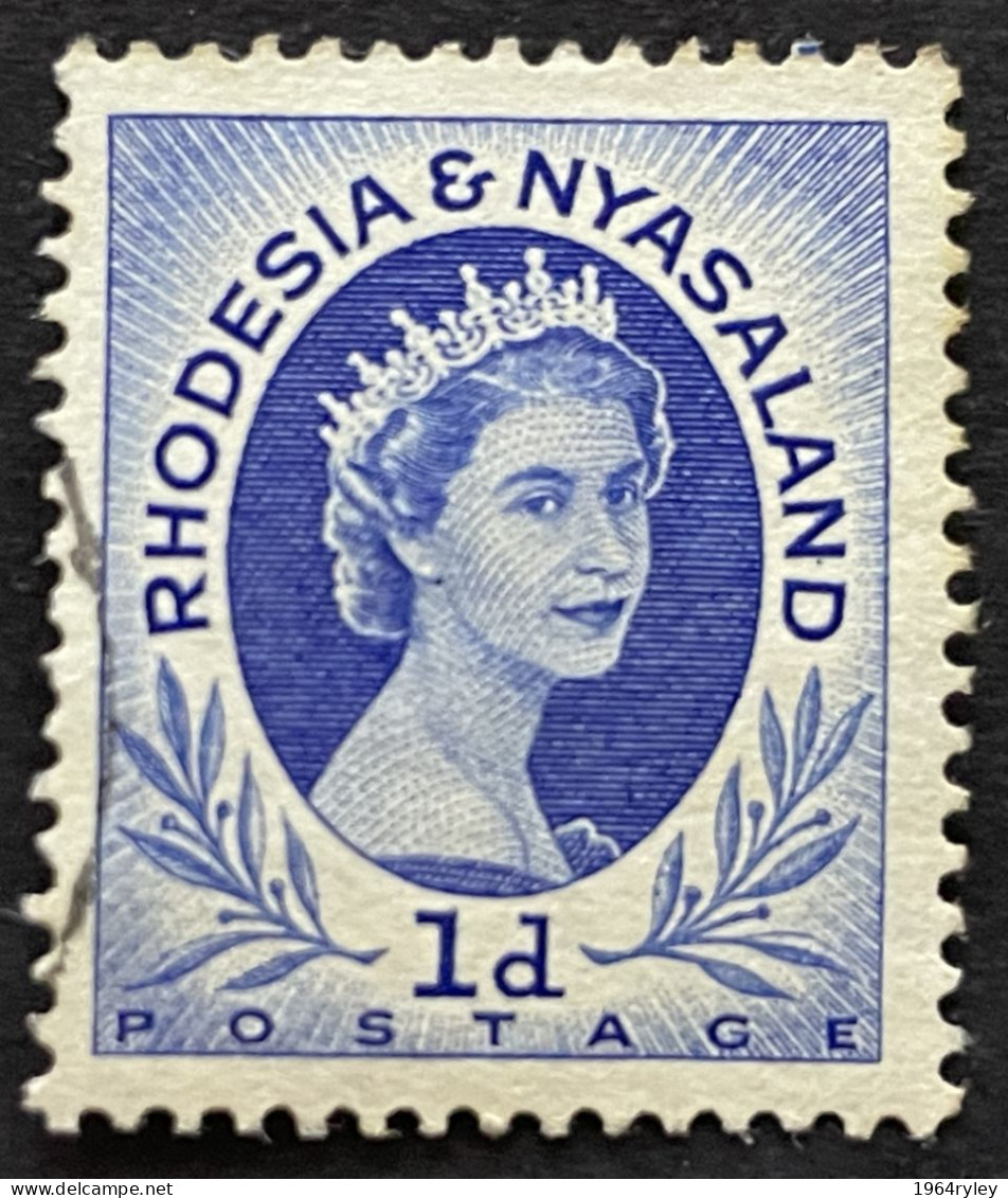 RHODESIA AND NYASALAND -  (0) - 1954-1956 - # 142 - Rhodesia & Nyasaland (1954-1963)