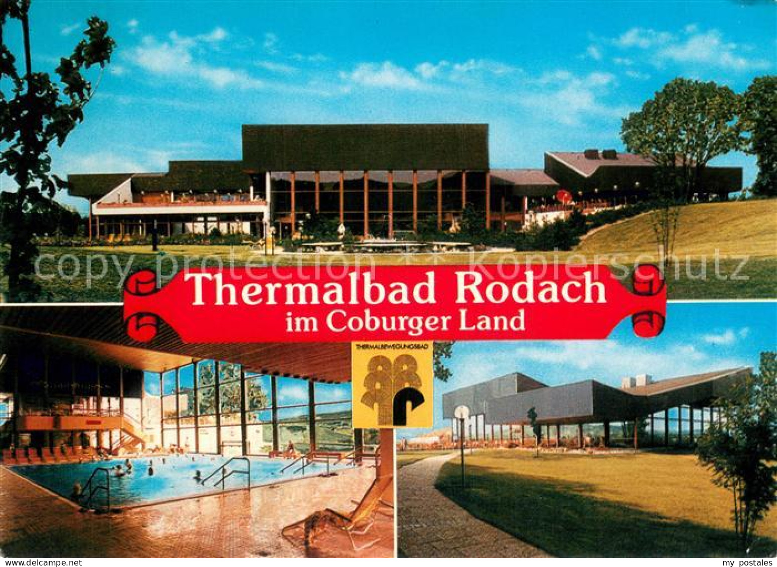 73711957 Rodach Bad Thermalbad Rodach Innen- Und Aussenansicht Rodach Bad - Bad Rodach