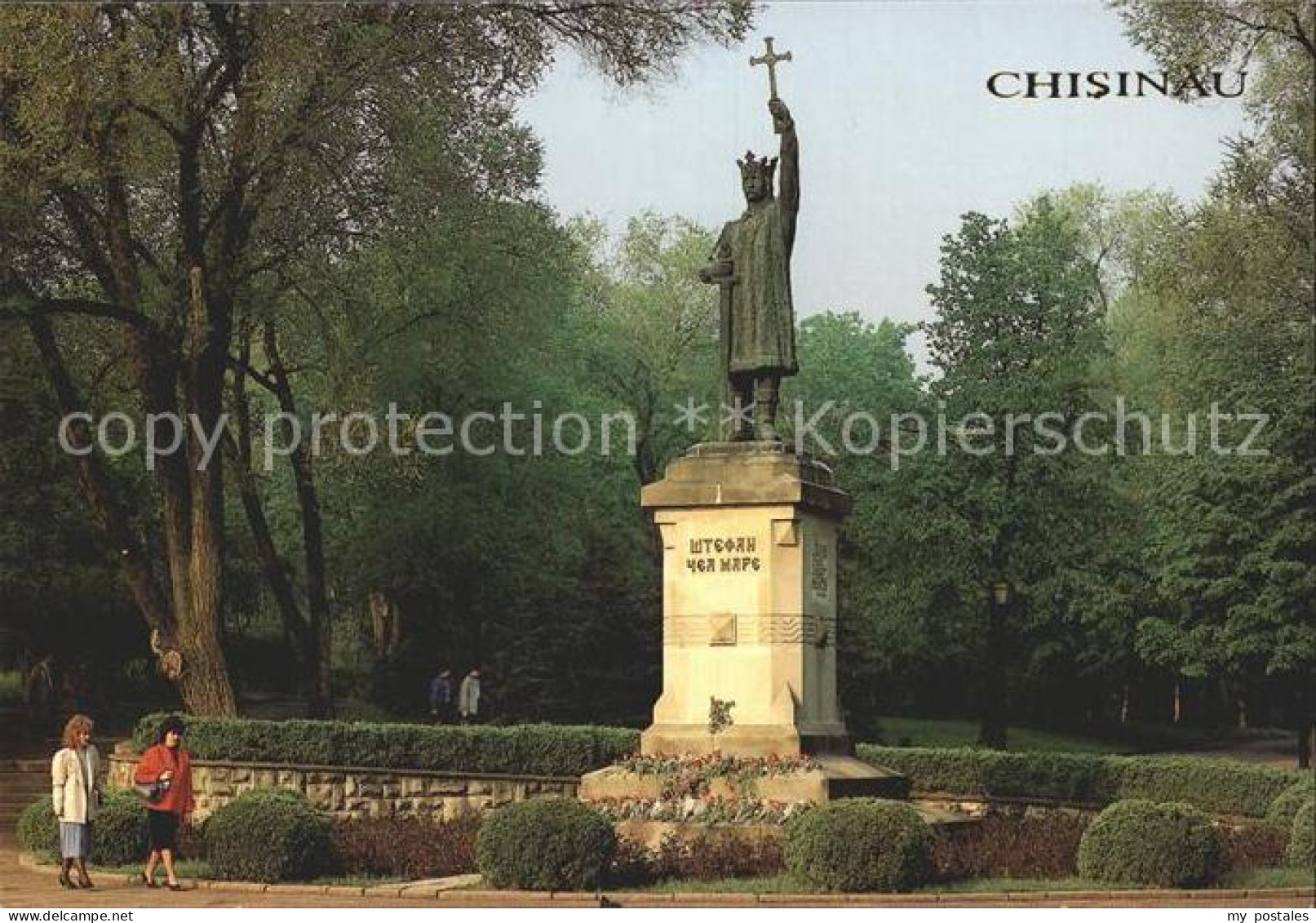 72138470 Chisinau Kichinev Monument To Stefan The Great Denkmal Stefan Der Gross - Moldavie