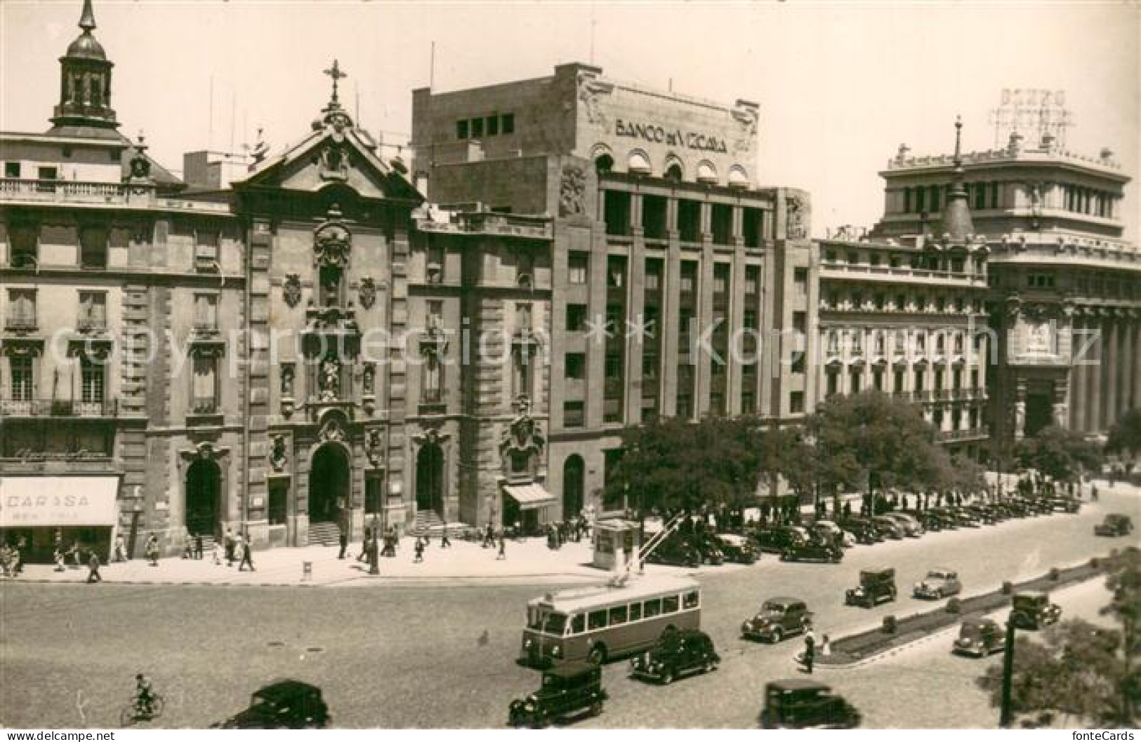 73781034 Madrid_Iowa Iglesia De San Jose Y Calle De Alcala - Otros & Sin Clasificación