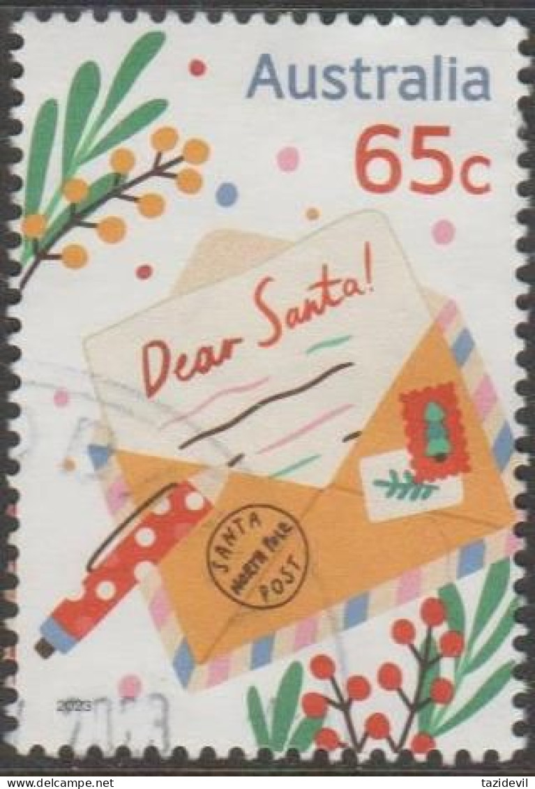 AUSTRALIA - USED 2023 65c Secular Christmas - Letter To Santa - Usati