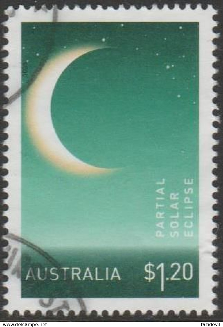 AUSTRALIA - USED 2023 $1.20 Solar Eclipse - Partial Solar Eclipse - Gebraucht