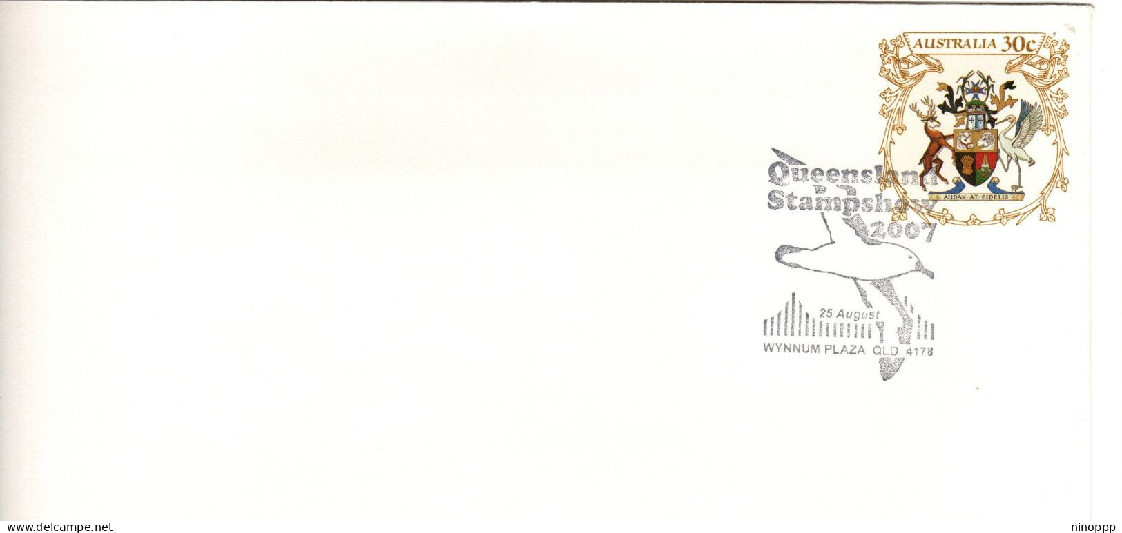 Australia 2007 Queensland Stamp Show,souvenir Cover - Marcophilie