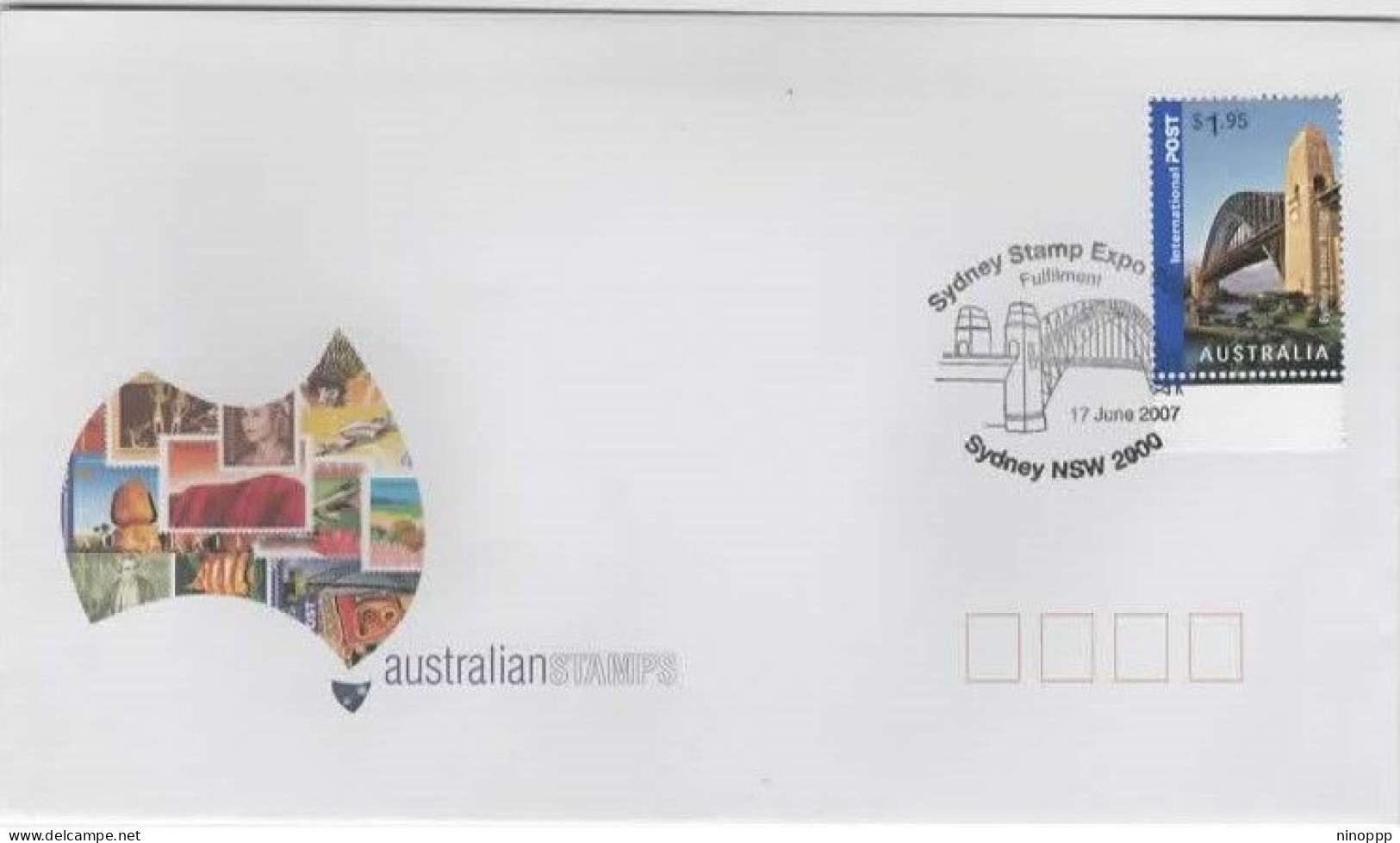 Australia 2007 Sydney Stamp Expo,souvenir Cover - Bolli E Annullamenti