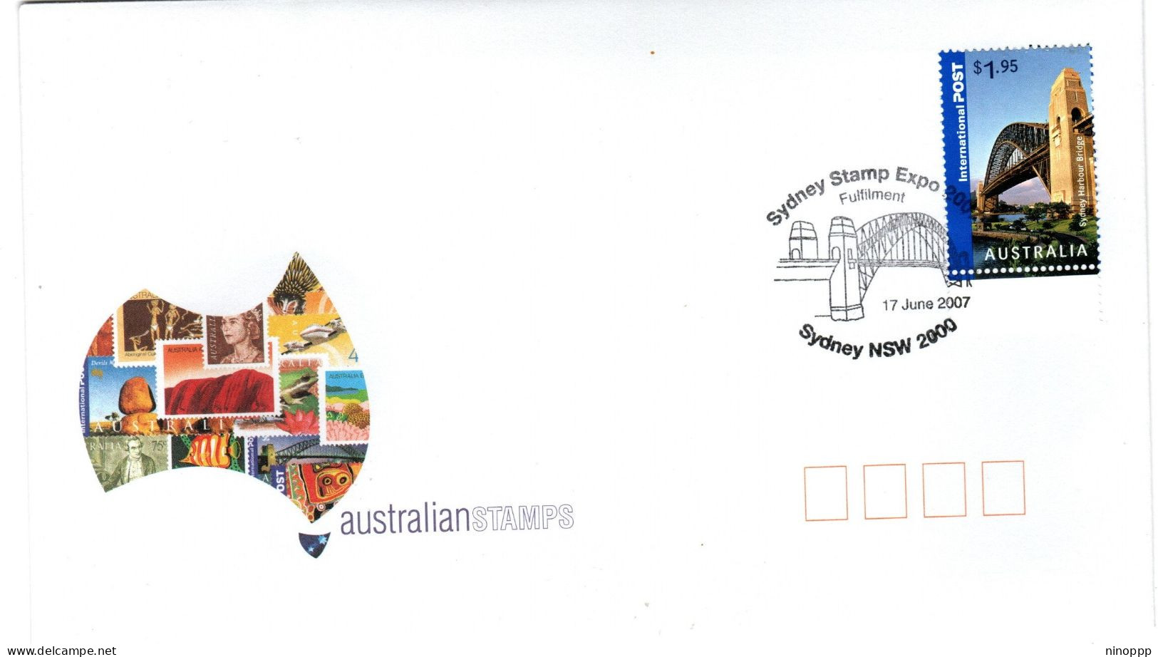 Australia 2007 Sydney Stamp Show Souvenir Cover - Marcophilie