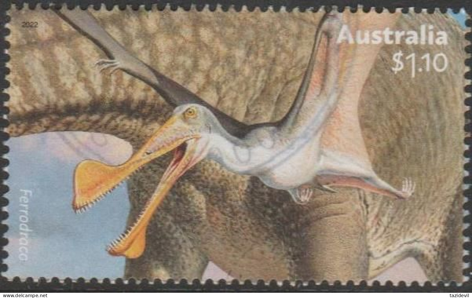 AUSTRALIA - USED 2022 $1.20 Australian Dinosaurs - Ferrodraco Lentoni - Oblitérés