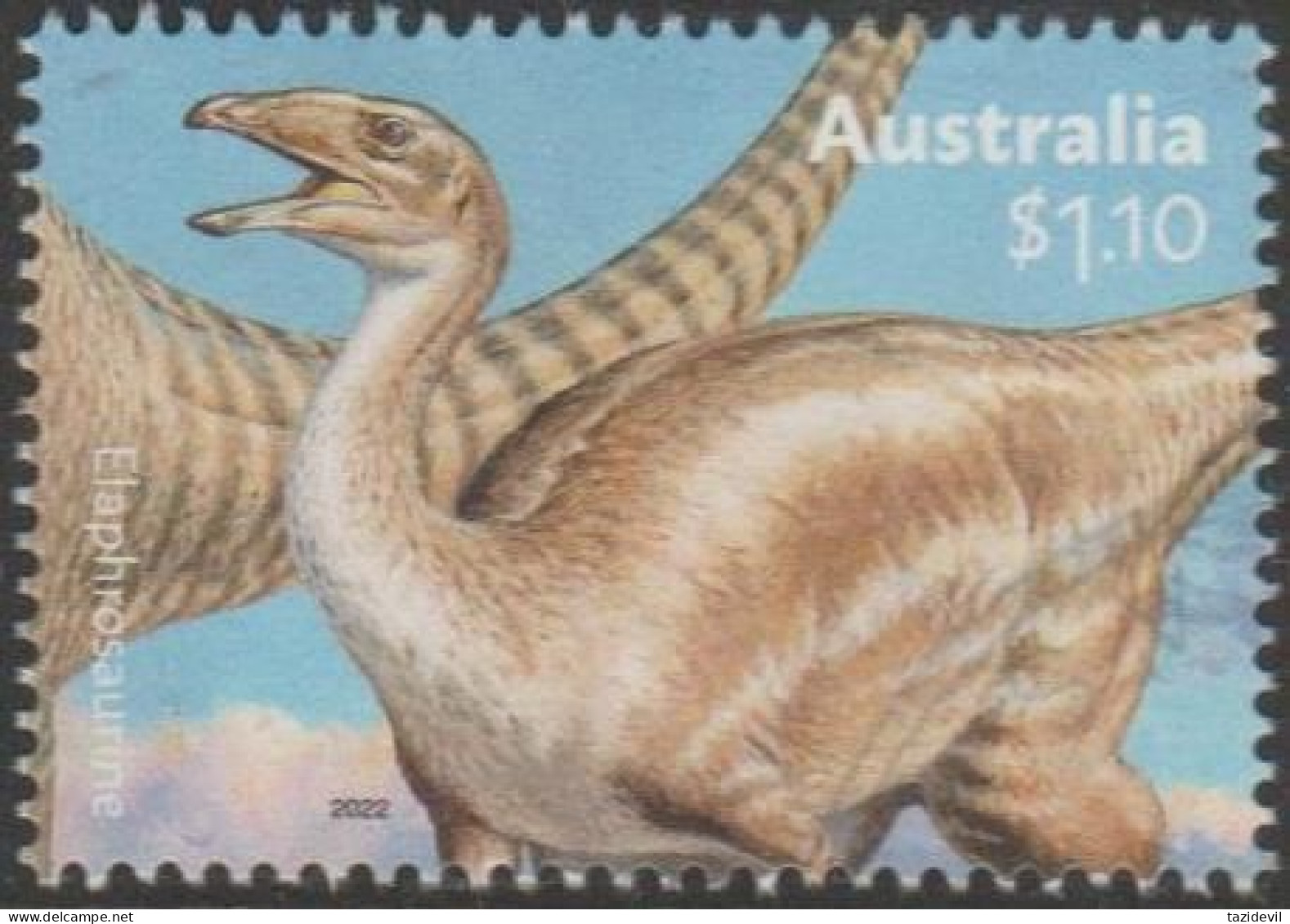 AUSTRALIA - USED 2022 $1.20 Australian Dinosaurs - Elaphrosaurus - Gebraucht