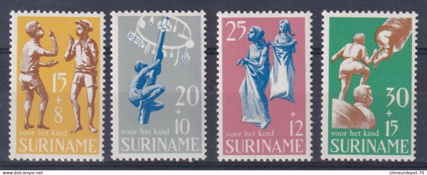 Suriname Surinam Neufs Sans Charnière ** 1969 Child Welfare Manque 1 Pour La Serie - Suriname ... - 1975