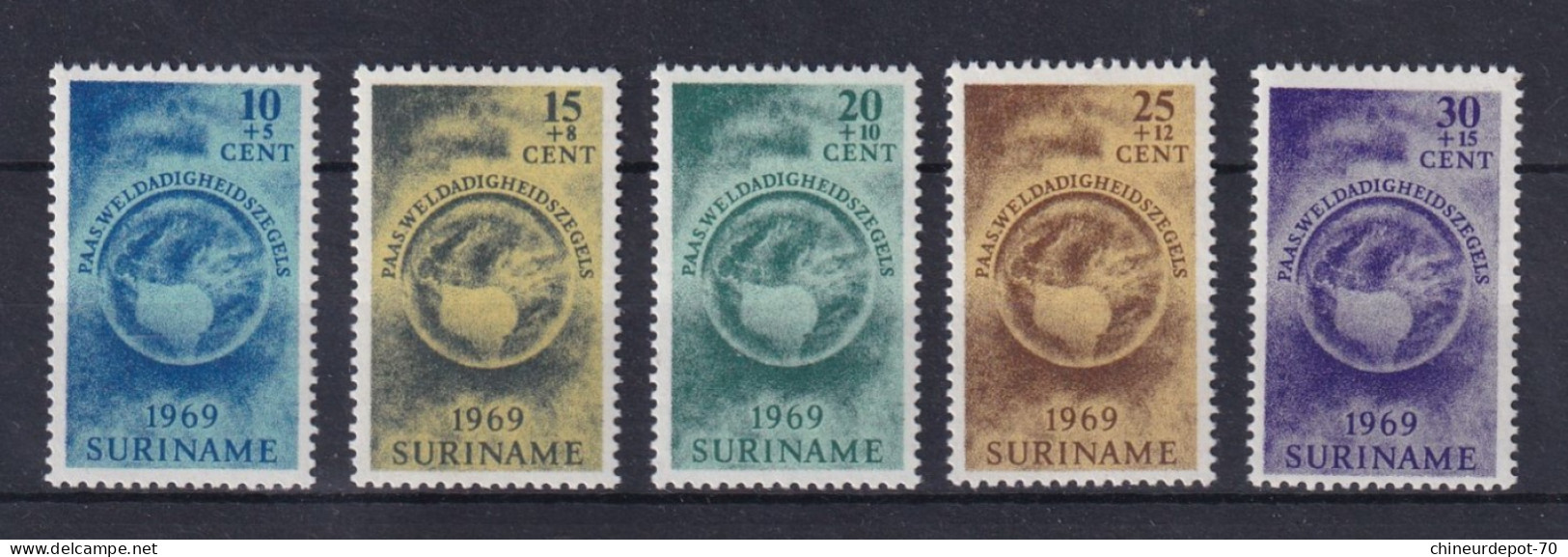 Suriname Surinam Neufs Sans Charnière ** 1969 Easter Charity - Suriname ... - 1975