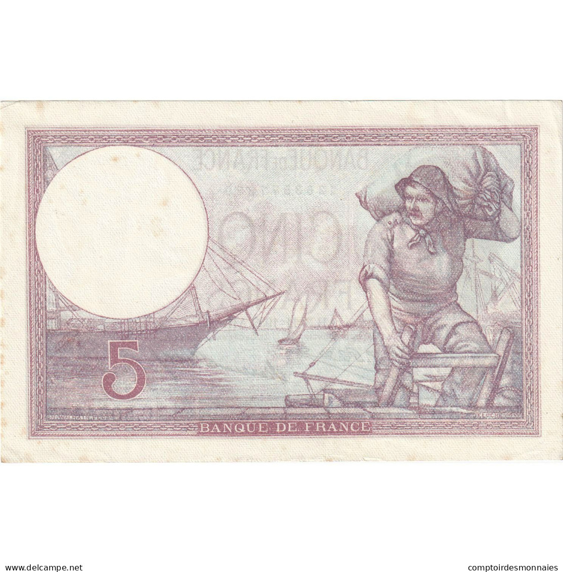 France, 5 Francs, Violet, 1932-11-03, C.50544, SUP+ - 5 F 1917-1940 ''Violet''
