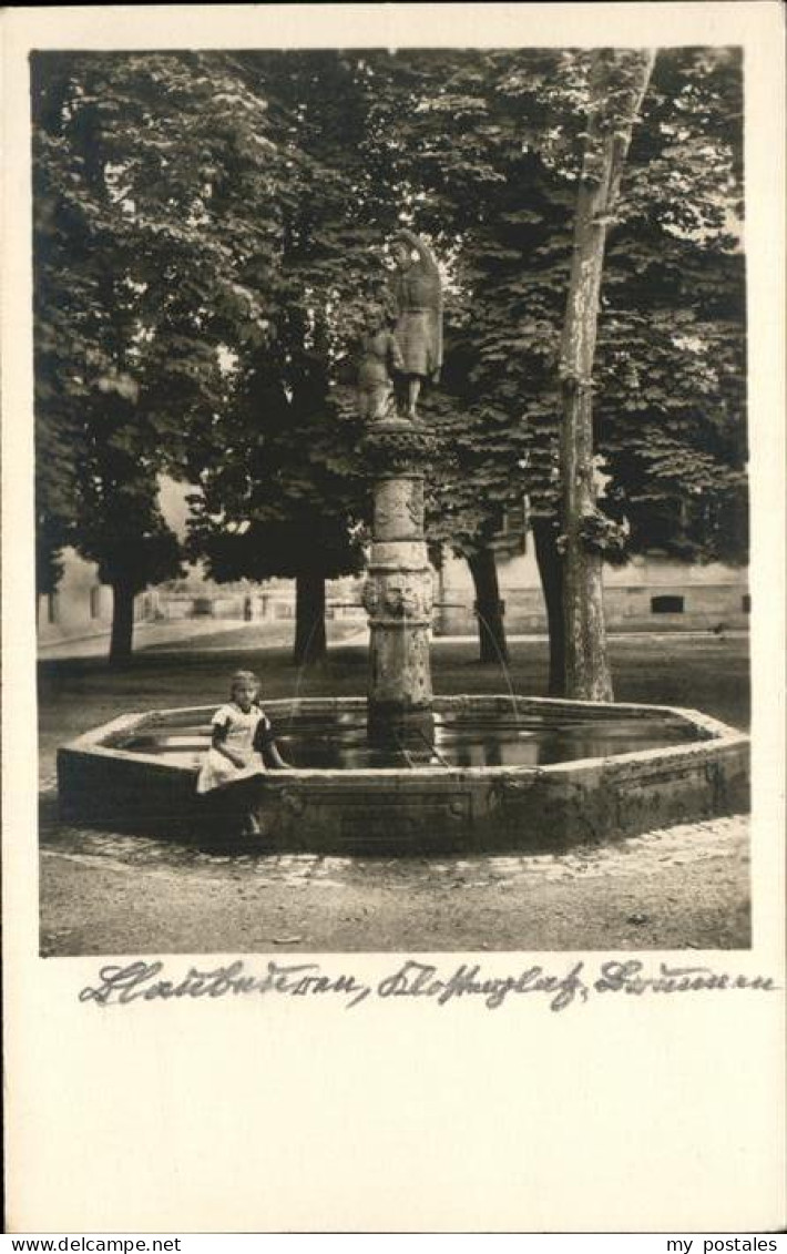 41372011 Blaubeuren Brunnen Klosterplatz Blaubeuren - Blaubeuren