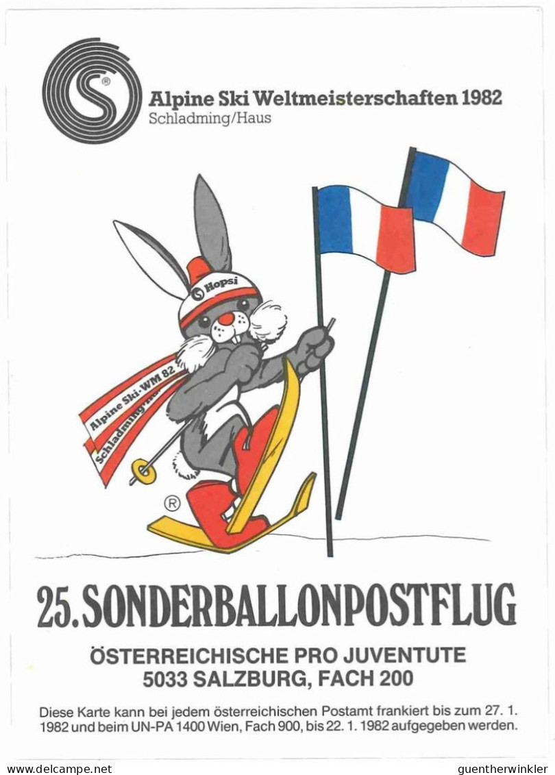 Sonder Ballonpostflug Nr. 25d Der Pro Juventute [SBP25a] - Balloon Covers