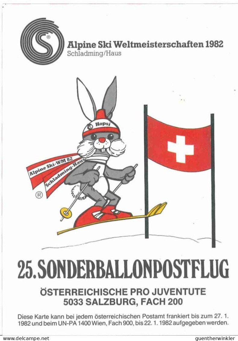 Sonder Ballonpostflug Nr. 25i Der Pro Juventute [SBP25j] - Ballonpost