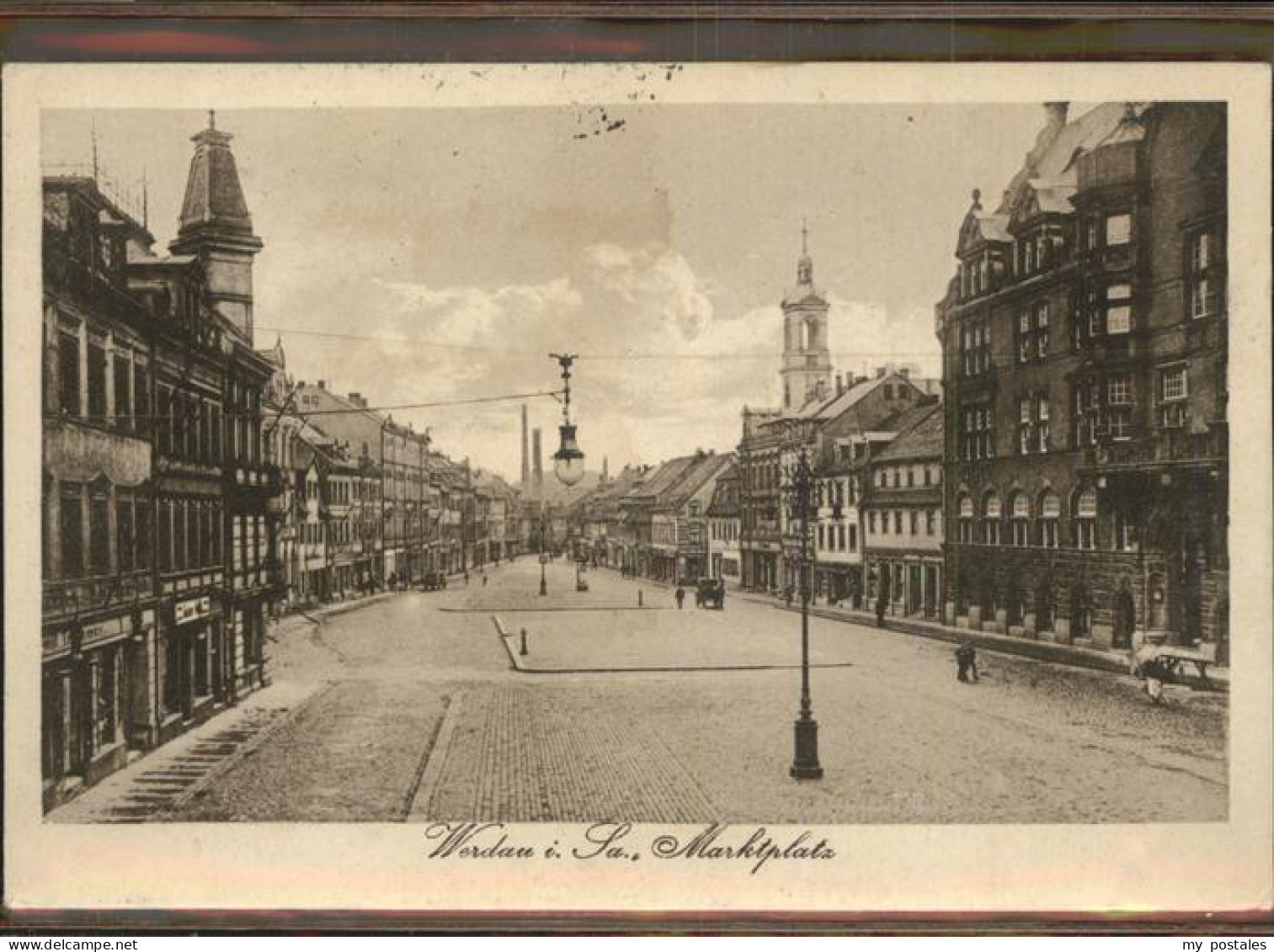 41369536 Werdau Sachsen Marktplatz Werdau Sachsen - Werdau