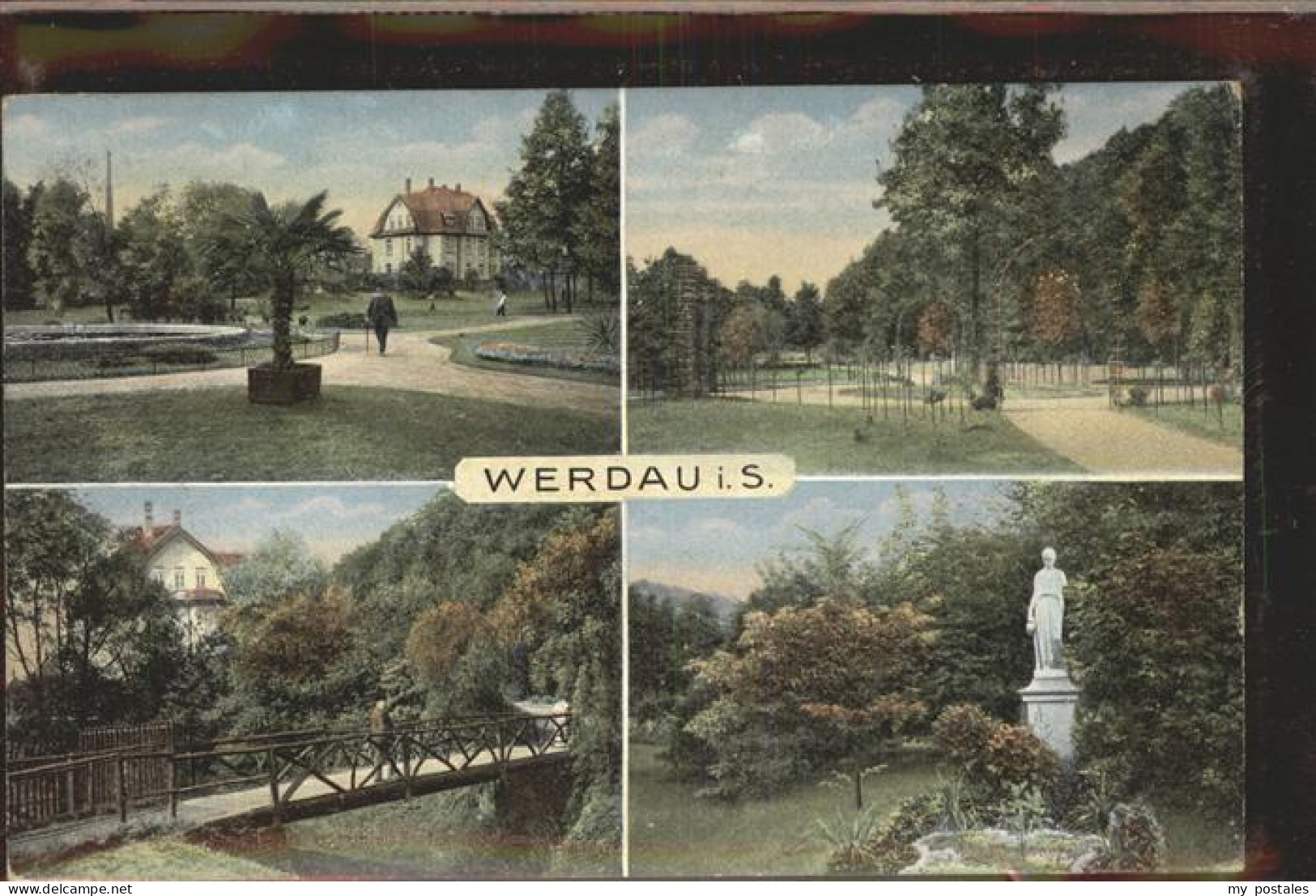 41369361 Werdau Sachsen Parkanlagen Werdau - Werdau