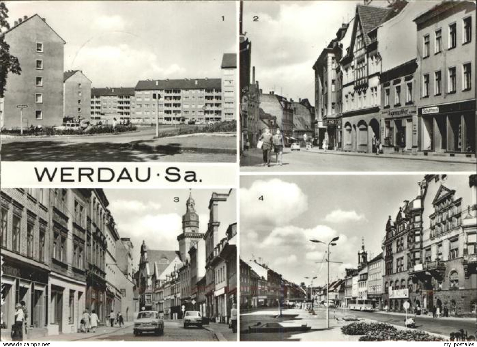 41369327 Werdau Sachsen Plattenbau August Begel Strasse  Werdau - Werdau