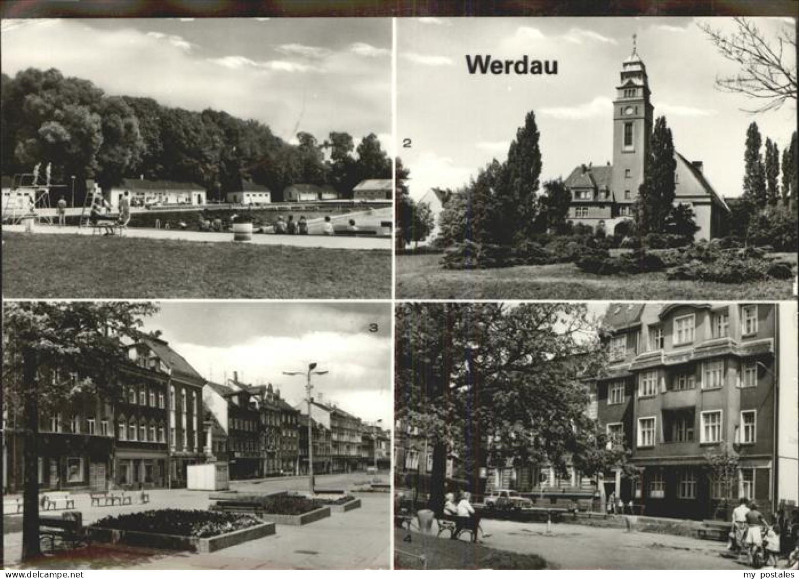 41369326 Werdau Sachsen Freibad HO Gasstaette Eiskristall Werdau - Werdau