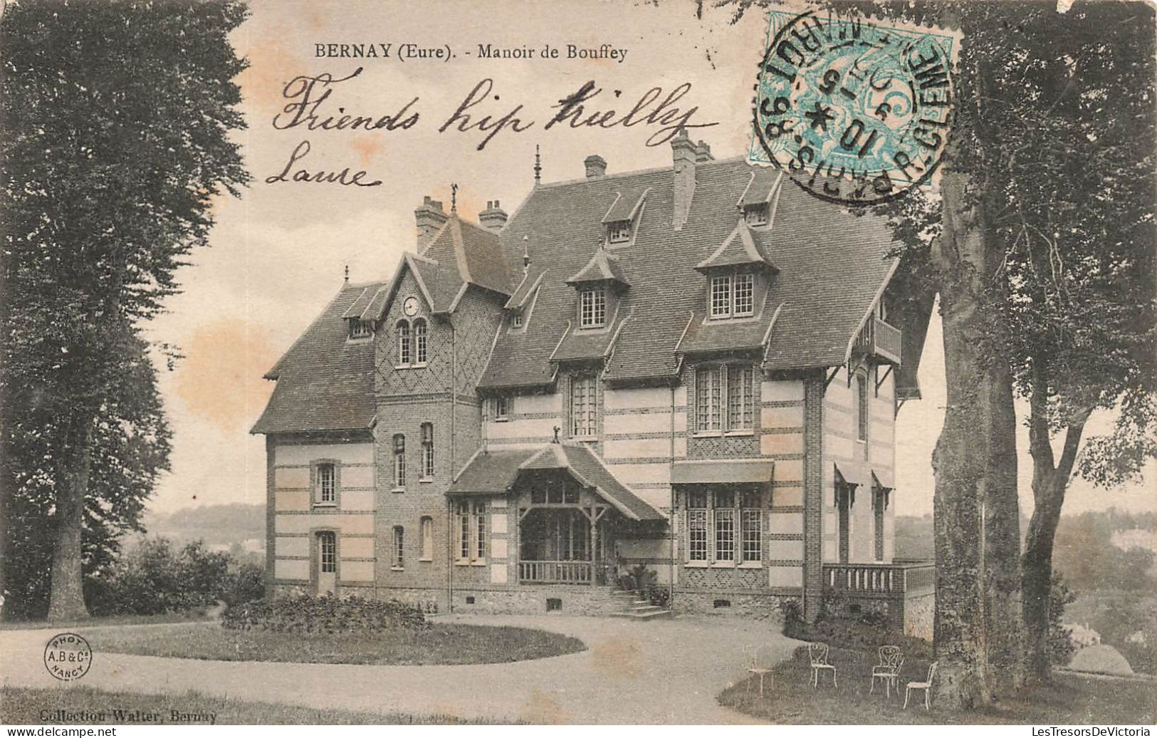 FRANCE - Bernay (Eure) - Manoir De Bouffey - Carte Postale Ancienne - Bernay