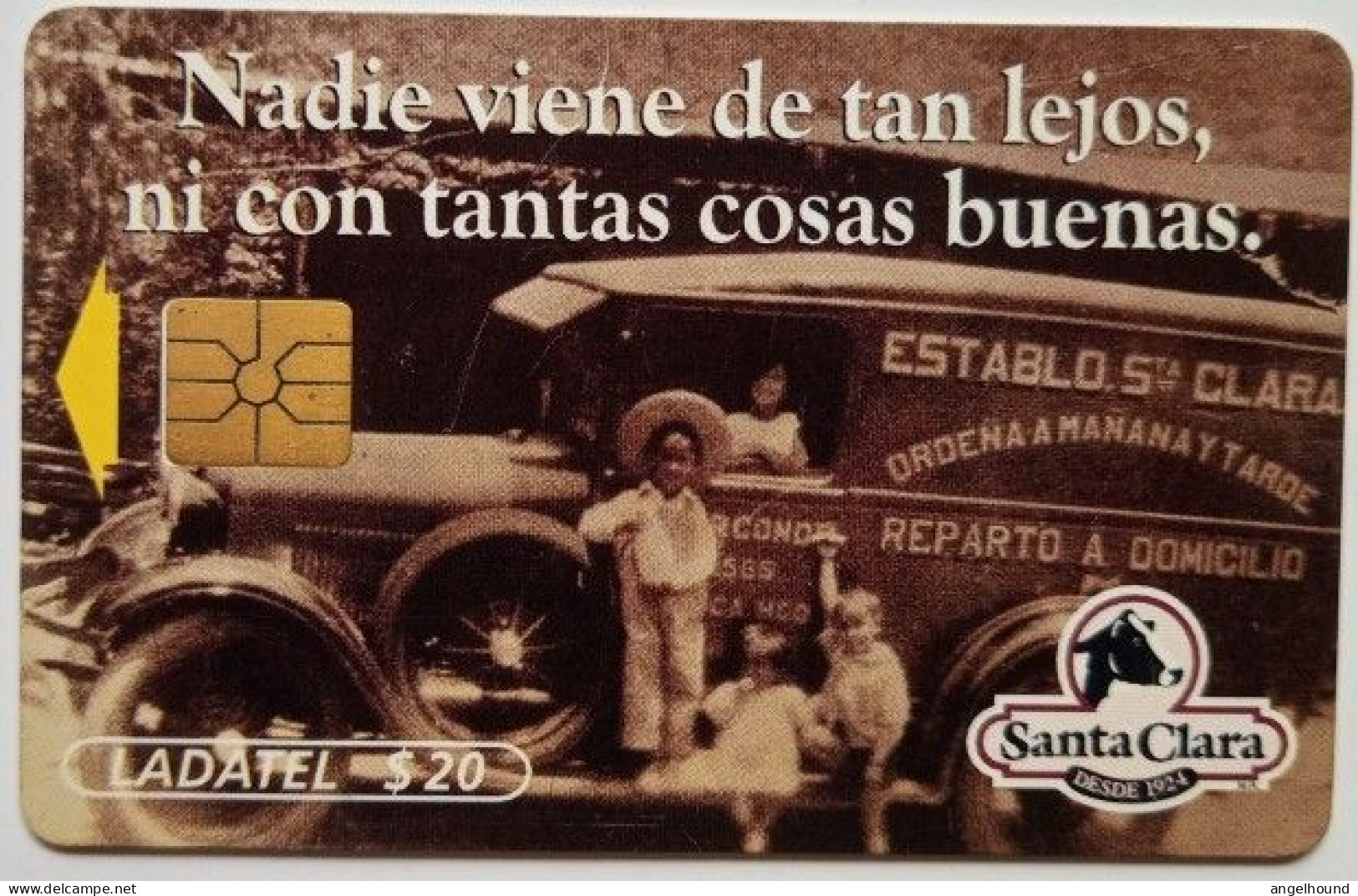 Mexico Ladatel $20 Chip Card - Nadie Viene De Tan Lejos - Santa Clara - Mexique