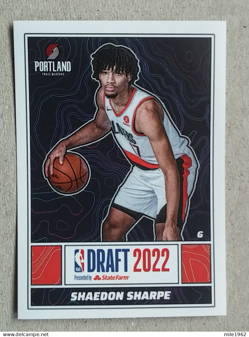 ST 47 - NBA Basketball 2022-23, Sticker, Autocollant, PANINI, No 82 Shaedon Sharpe Draft 2022 - 2000-Aujourd'hui