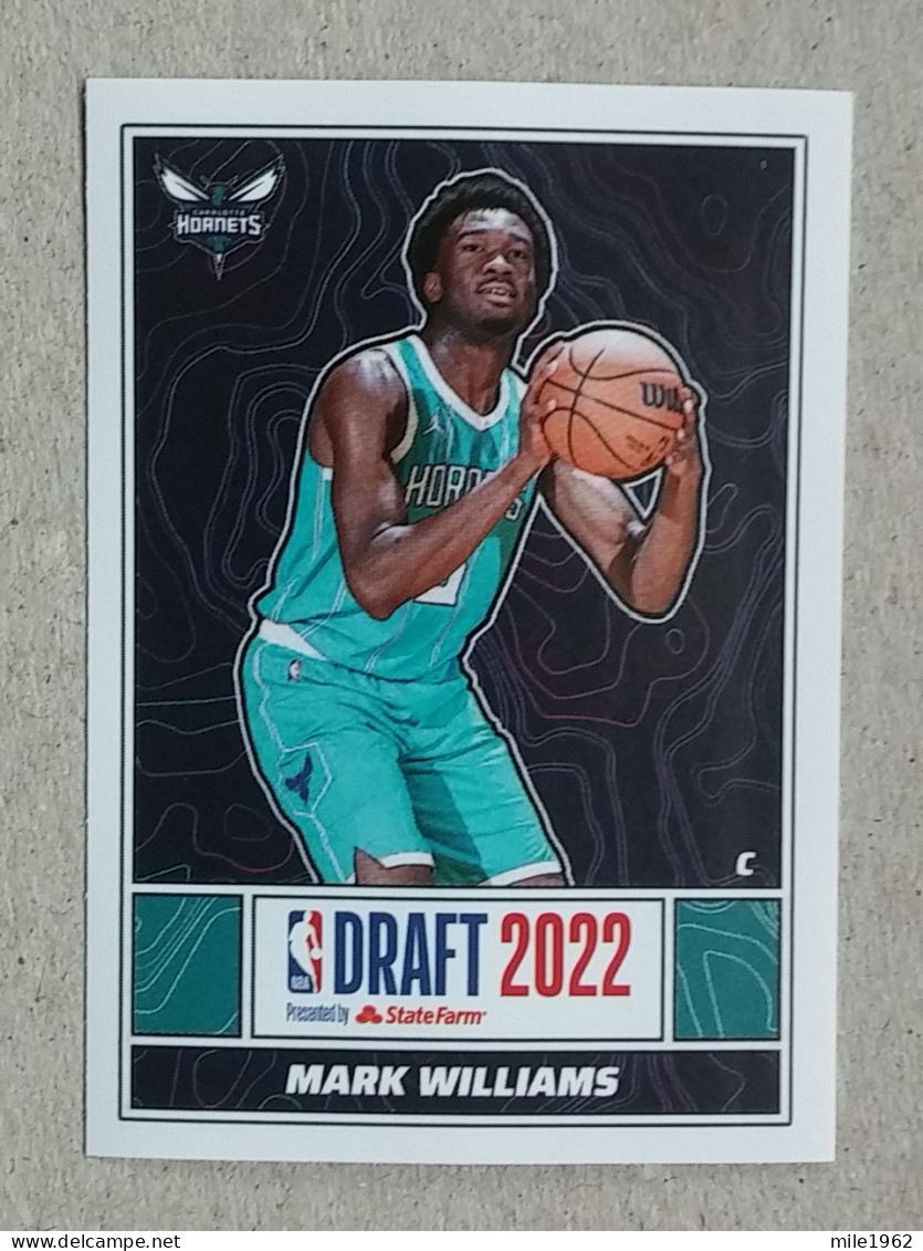 ST 47 - NBA Basketball 2022-23, Sticker, Autocollant, PANINI, No 90 Mark Williams Draft 2022 - 2000-Aujourd'hui